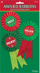 Ugly Sweater Award Ribbons | Party Supplies