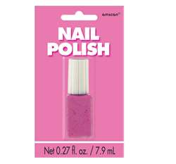 Pink Nail Polish | Party Supplies