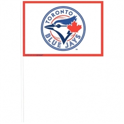 Toronto Blue Jays Plastic Flags | Party Supplies