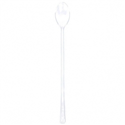 Mini Long Spoons - Clear | Party Supplies