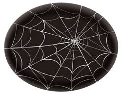 Spider Web Round Platter | Party Supplies