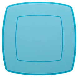 Caribbean Blue 14" Serving Tray | Party Supplies