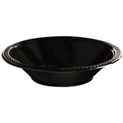 Jet Black Bowls, 12 oz 20 ct | Party Supplies