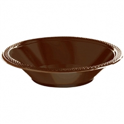 Chocolate Brown 12 oz. Bowls - 20ct. | Party Supplies