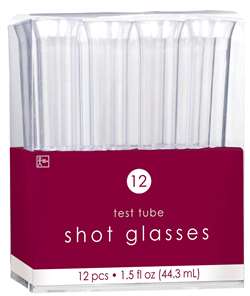Test Tube Shot Glasses | Party Supplies