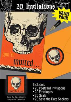 Be Afraid Invitations | Party Supplies