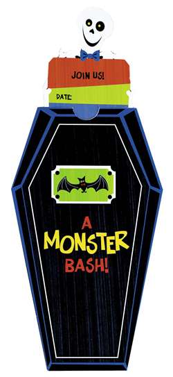 Monster Bash Novelty Invitations | Party Supplies