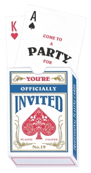 Deck of Cards Novelty Invitation | Party Supplies