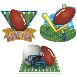 Game Day Football Cutouts