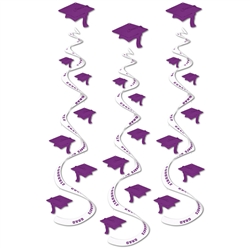 Purple Graduation Decorations for Sale