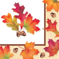 Autumn Days Beverage Napkins | Party Supplies