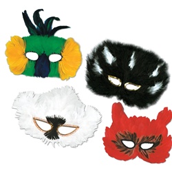 Classic Fanci-Feather Masks | Party Supplies