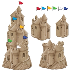 Stackable Sandcastle Cutouts