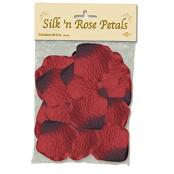 Red Silk 'N Rose Petals