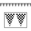 Checkered Pennant Banner
