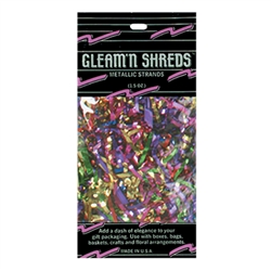Multi-Color Gleam 'N Shreds Metallic Strands