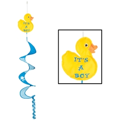 Just Duckie It's A Boy Wind-Spinner
