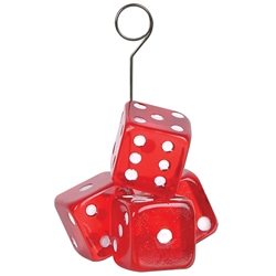 Dice Photo/Balloon Holder