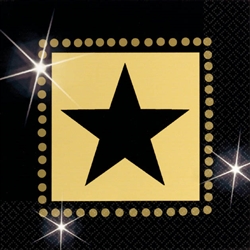 Star Attraction Beverage Napkins | Party Supplies