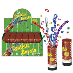 Football Confetti Bursts