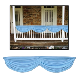 Light Blue Baby Shower Fabric Bunting