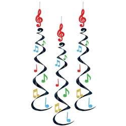 Musical Note Whirls