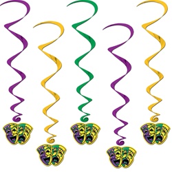 Green, Gold and Purple Decorations for Sale