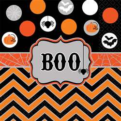 Modern Halloween Luncheon Napkins | Party Supplies