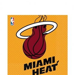 Miami Heat Luncheon Napkins | Party Supplies