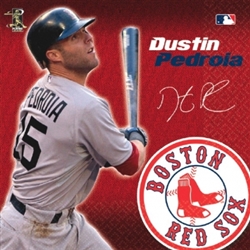 Dustin Pedroia Luncheon Napkins | Party Supplies