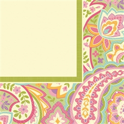 Pretty Paisley Luncheon Napkins | Party Supplies
