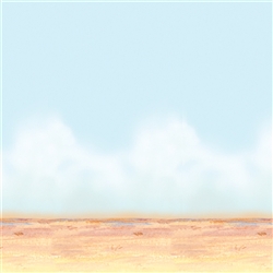 Desert Sky & Sand Backdrop | Party Supplies