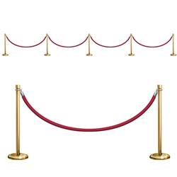 Stanchion Party Props