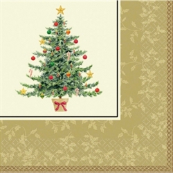 Classic Victorian Tree Dinner Napkins | Party Supplies