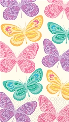 Spring Butterflies Guest Towels | Party Supplies