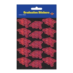 Graduation Cap Stickers for Sale