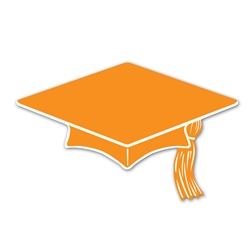 Orange Graduation Decorations for Sale