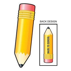 Back to School Pencil Cutout