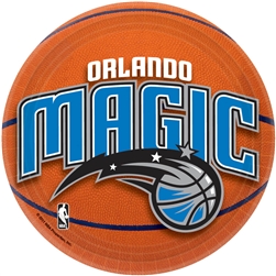 Orlando Magic 7" Round Paper Plates | Party Supplies