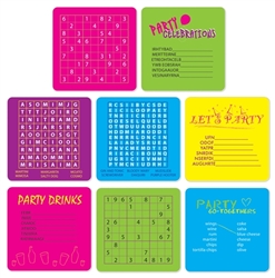 Party Puzzle Coasters