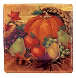 Harvest Still Life 7" Square Plates | Party Supplies