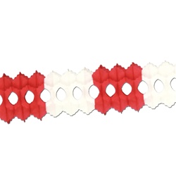 Red & White Arcade Garland