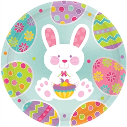 Easter Enchantment Round 9" Plates | Party Supplies