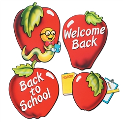 School Days Apple Cutouts