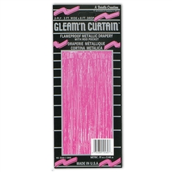 Cerise 1-Ply FR Gleam 'N Curtain