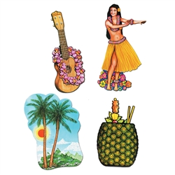 Luau Cutouts