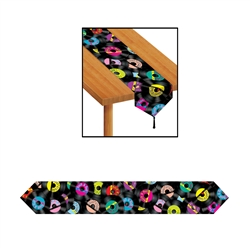 Printed Rock & Roll Table Runner