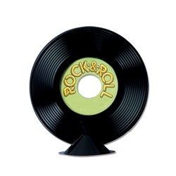 Personalize Plastic Record Centerpiece
