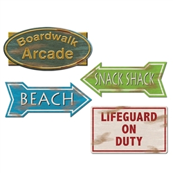 Beach Sign Cutouts