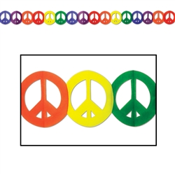 Peace Sign Garland